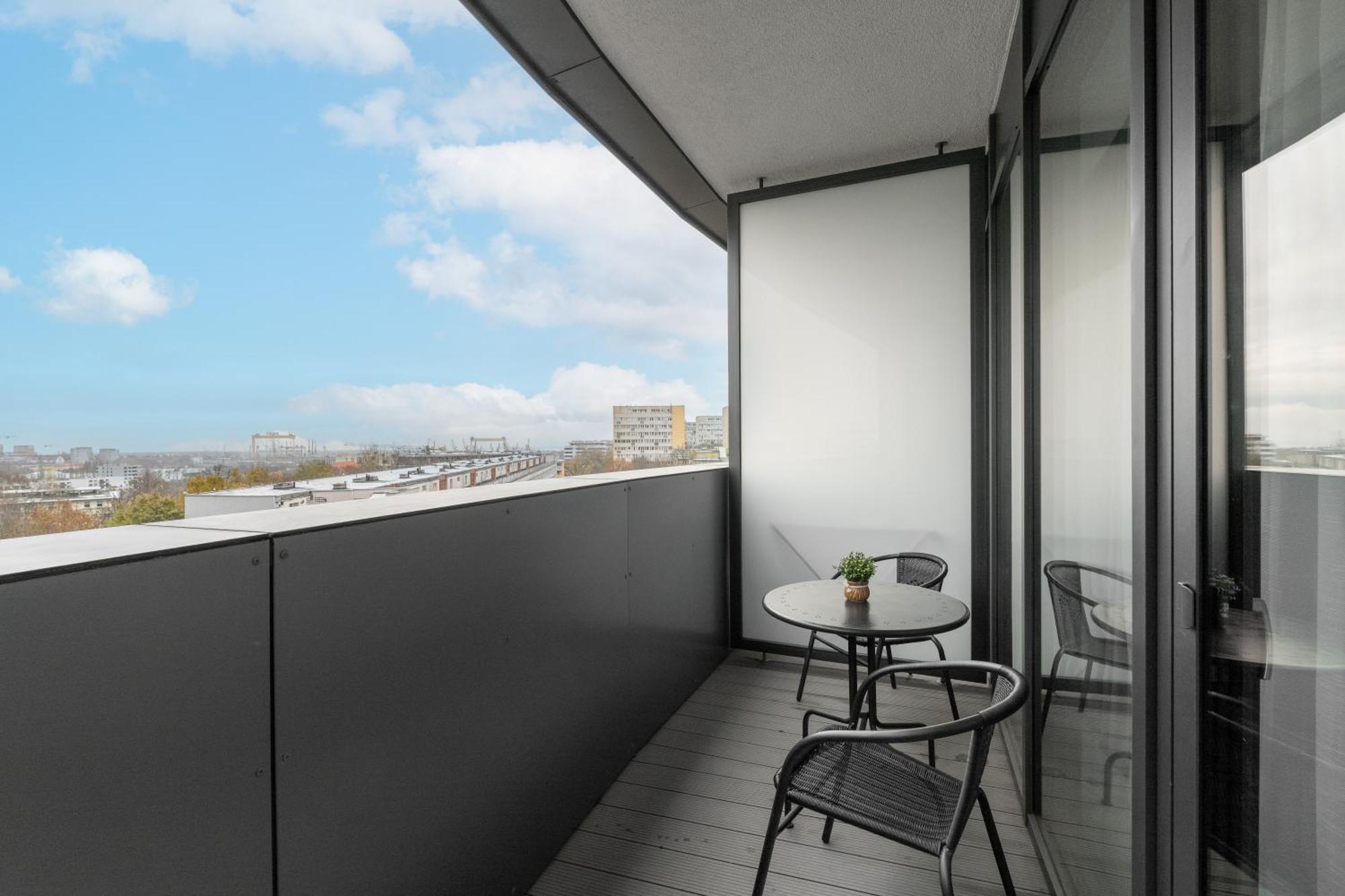 Apartament Flaming Hanza Tower شتشيتسين المظهر الخارجي الصورة