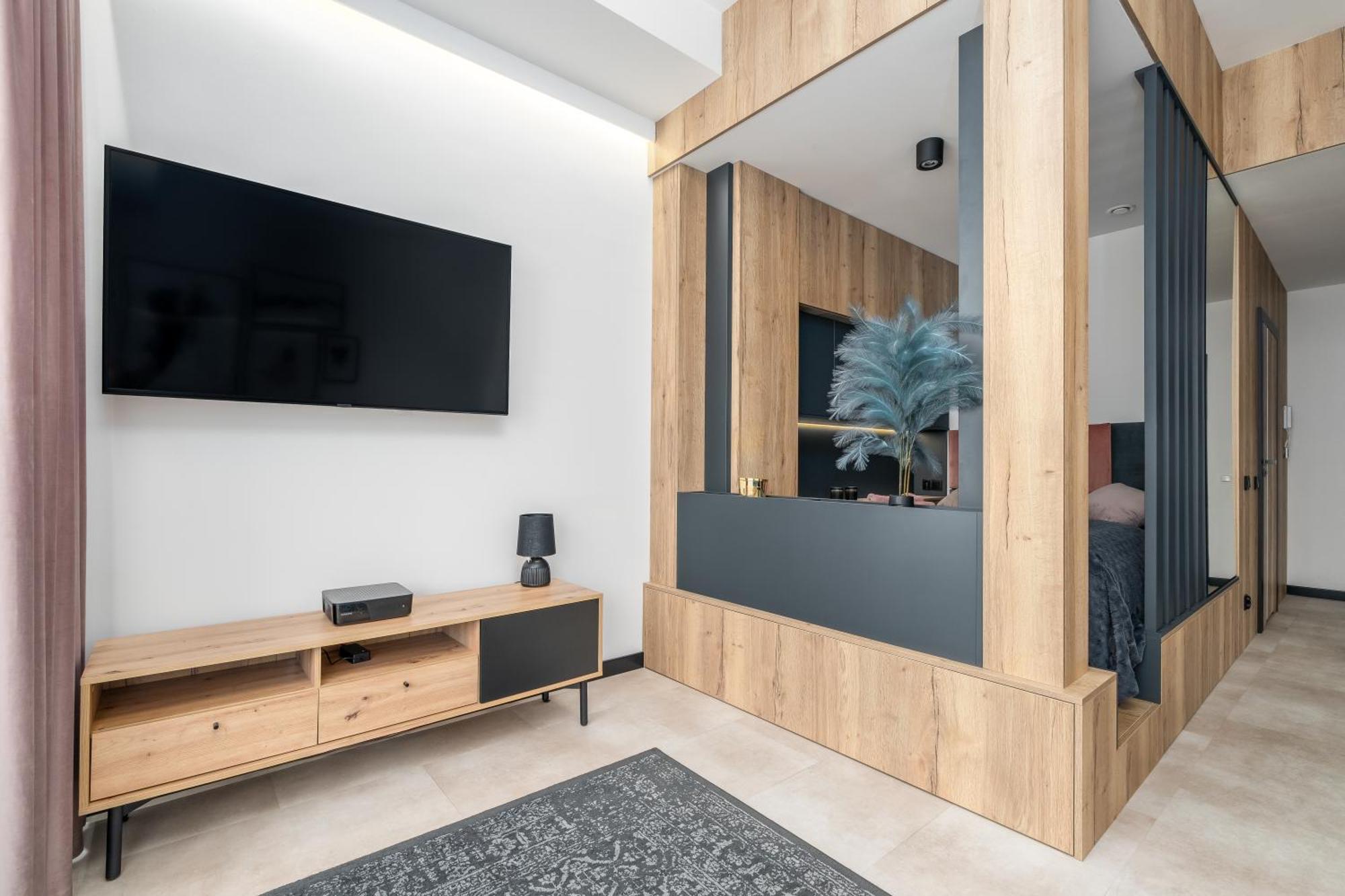 Apartament Flaming Hanza Tower شتشيتسين المظهر الخارجي الصورة